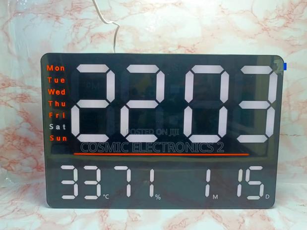 Large Led Digital Wall Clock photo 8