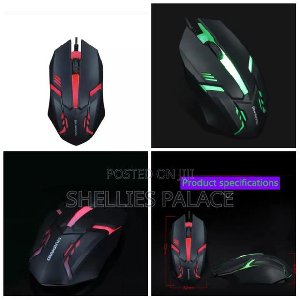 Mouse Colorful Luminous Wired Desktop USB Office Mouse · Photo 4
