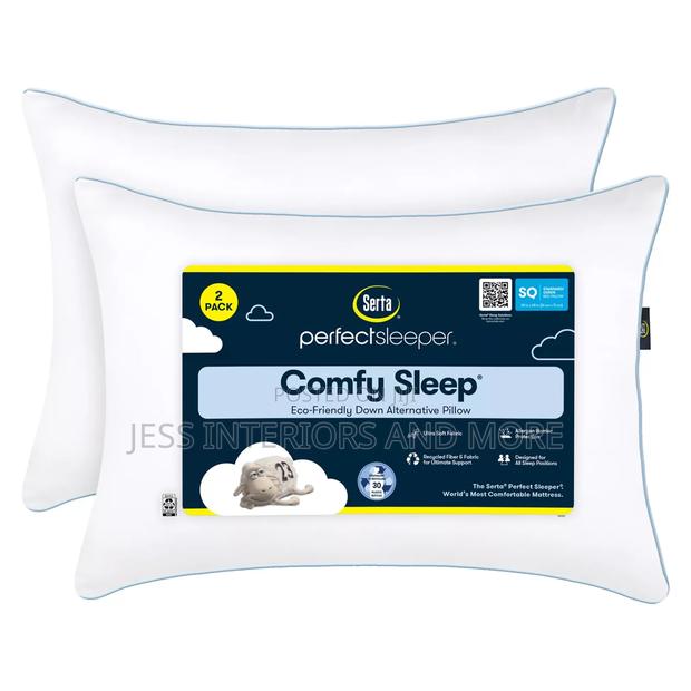 Pillow (Serta Comfy Sleep 2 Pack Assorted Sizes) · Photo 4