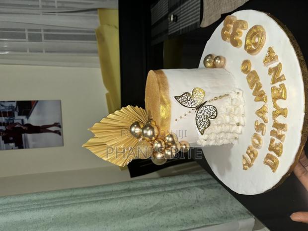 Fondant 3 Layers Size 6 Gold · Photo 2