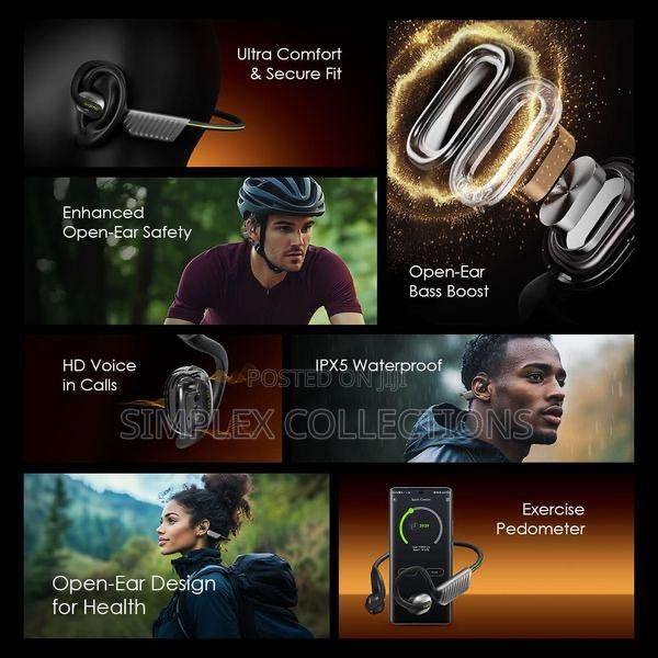 Oraimo Opencirclet 2 Ipx5 Steps Tracking Open-Ear Headphones photo 5