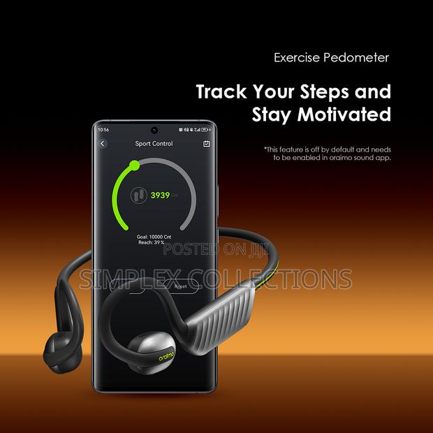 Oraimo Opencirclet 2 Ipx5 Steps Tracking Open-Ear Headphones photo 6