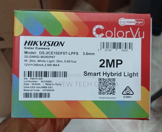 2mp Colourvu Analogue Camera Outdoor (Ds-2ce10df0t-Lpfs) · Photo 4