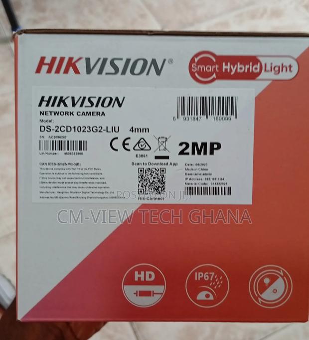 Hikvision 2mp Ip Camera ( Ds-2cd1023g2-Liu) · Photo 4