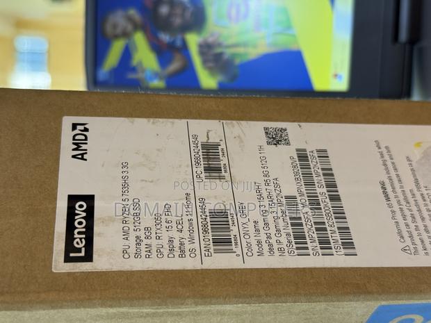 New Laptop Lenovo Ideapad 3 8GB AMD Ryzen 5 SSD 512GB photo 6