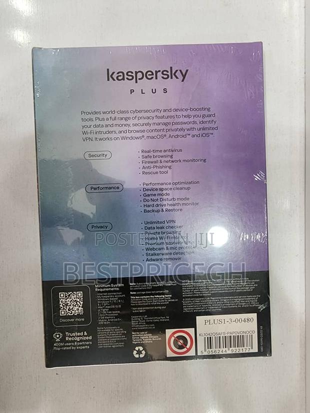 Kaspersky Plus Internet Security 1-Device-1 Private Password photo 2