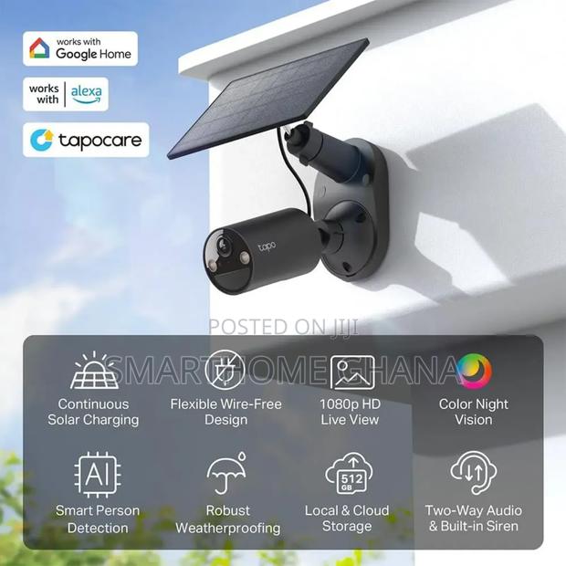 Tapo C403 Solar Powered Wifi Security Camera Kit 1080p photo 7