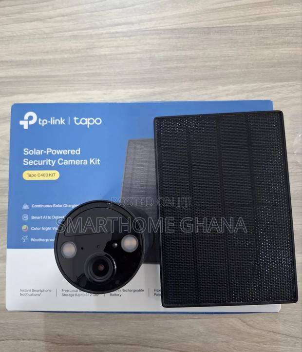 Tapo C403 Solar Powered Wifi Security Camera Kit 1080p photo 10