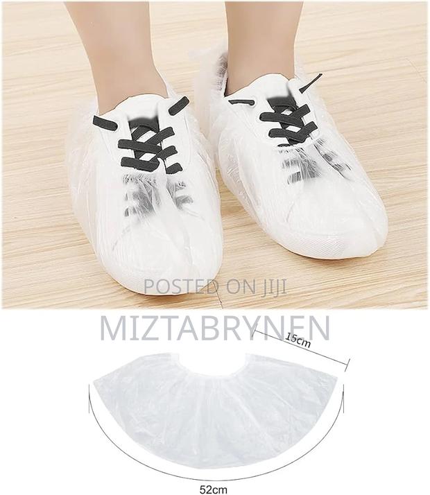 Disposable Shoe Covers - 100 Pieces/Bag photo 2