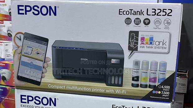 Epson Ecotank L3252 A4 All-in-1 With Wifi and Wireless · Photo 4