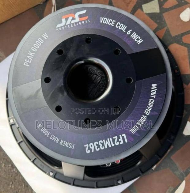 Jac 21inches 6000watt Pair of Naked Speakers(Single Magnet) · Photo 4