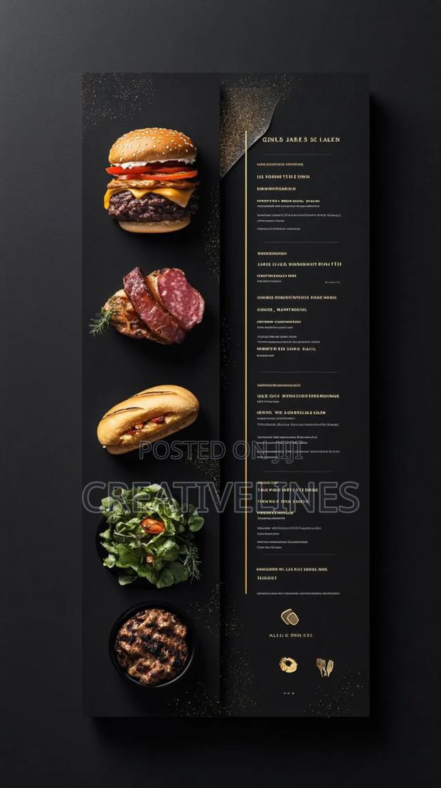 Elegant Food Menu · Photo 3