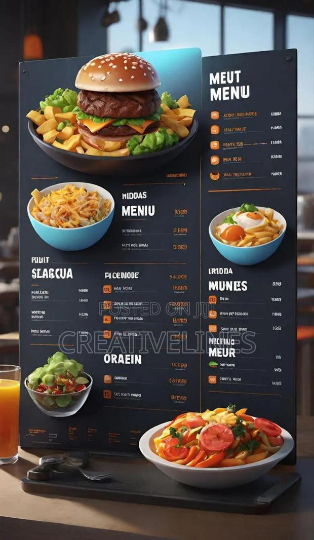 Elegant Food Menu · Photo 4