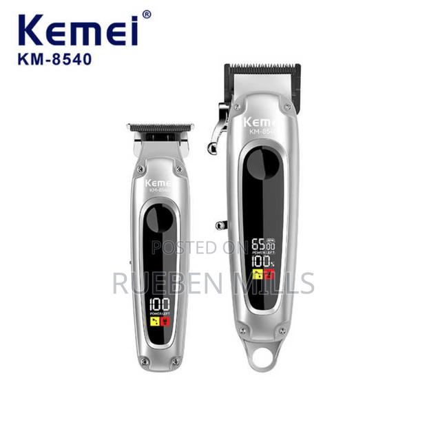 Stylish Kemei Km-8540 Two in One Salon Barbering Machine · Photo 2