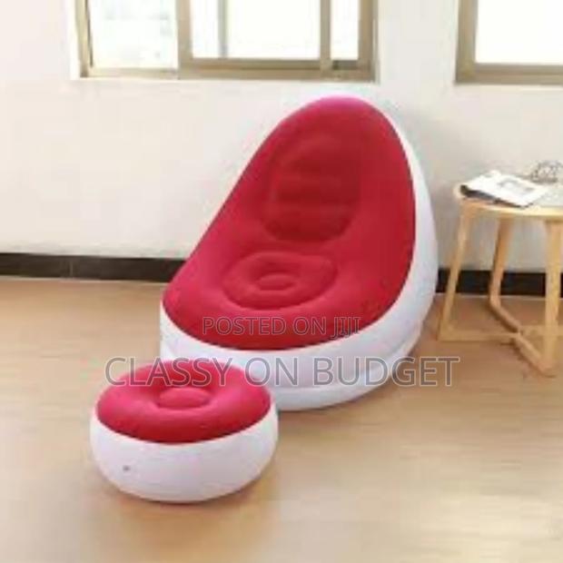 Inflatable Air Sofa With Pump. · Photo 3