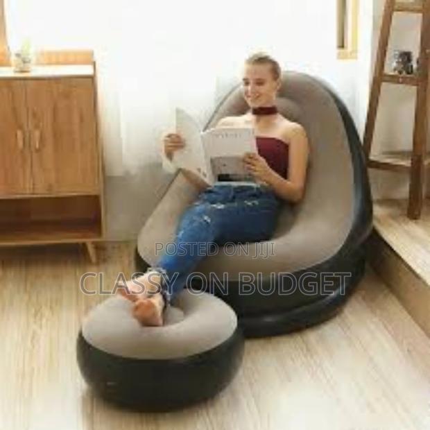Inflatable Air Sofa With Pump. · Photo 4