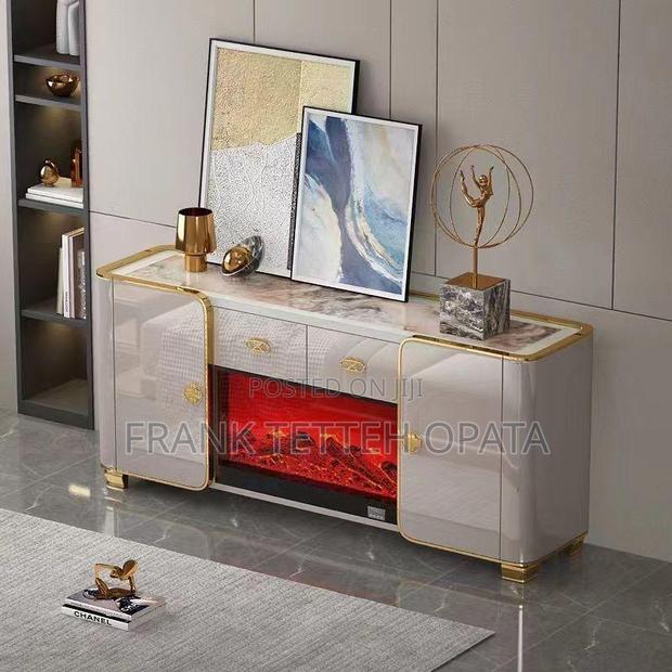 Luxurious Electrified Fireplace Tv Stand for Smart Home photo 2