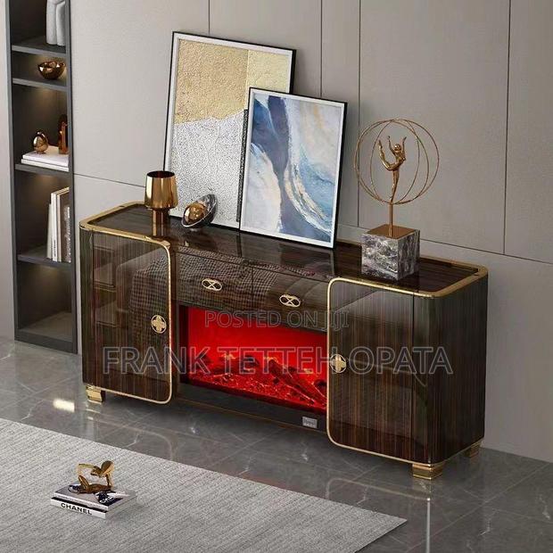 Luxurious Electrified Fireplace Tv Stand for Smart Home photo 3