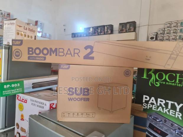 Turf Boombar2 Bluetooth Soundbar With Radio Woofer · Photo 2