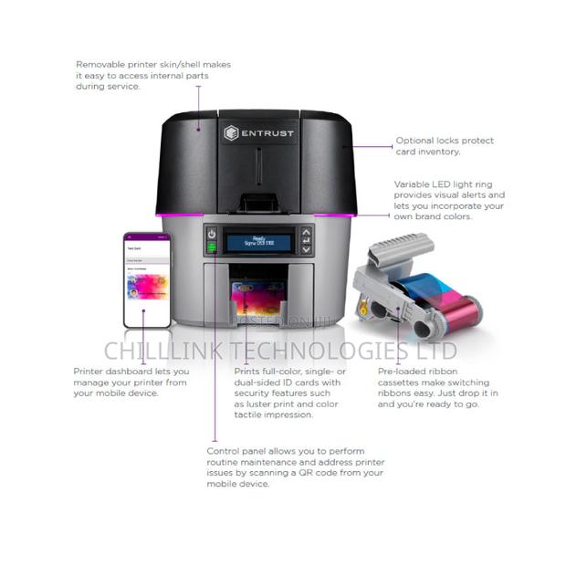 Entrust Sigma Ds3 Card Printer With Lamination Module photo 2