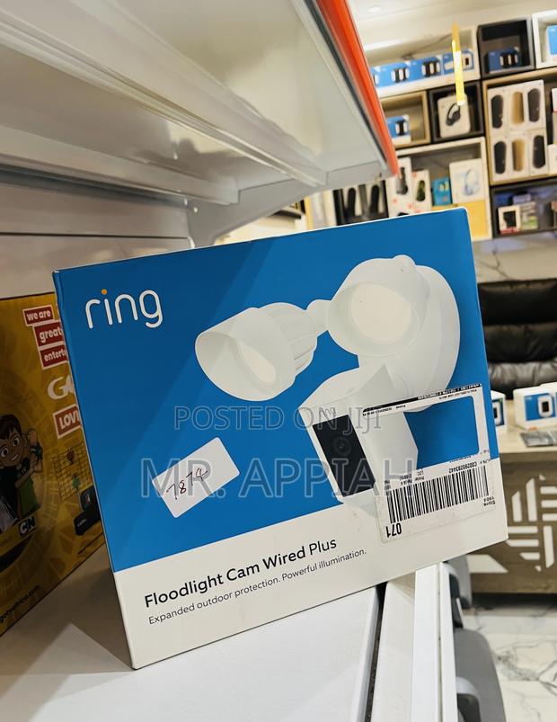 Unique Design Ring Floodlight Cam Wired With Motion(White) · Photo 2