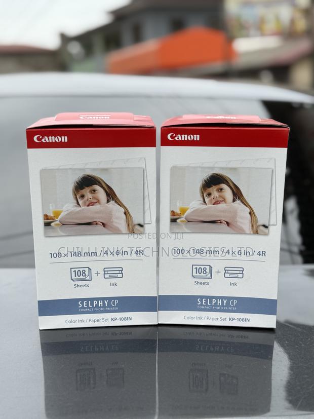 Canon Selphy Cp1000 108sheets of Paper + Ink photo 3