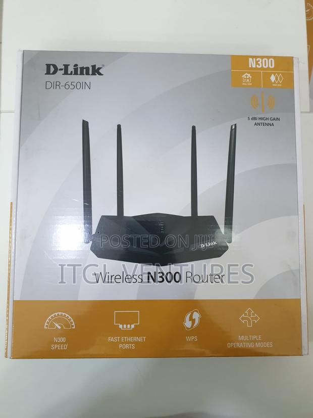 D-Link Wireless N300 Router (Dir-650in)