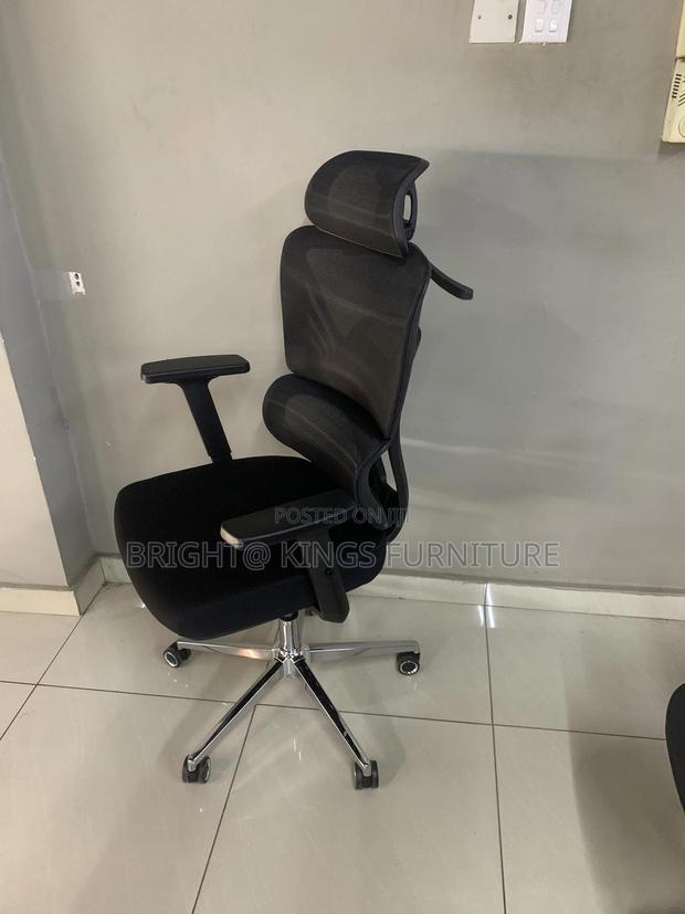 Swivel Chair With Lumber Support (Orthopaedic)