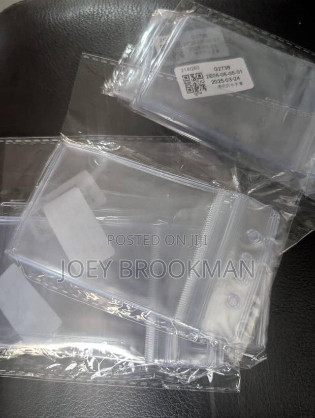 Waterproof Transparent Card Holder Plastic Protector