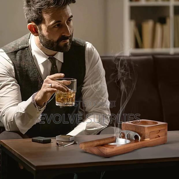 2 in 1 Cigar Ashtray and Coaster photo 4