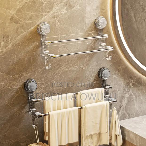 Luxury Bathroom Towel Rack With Double Rods · Photo 4