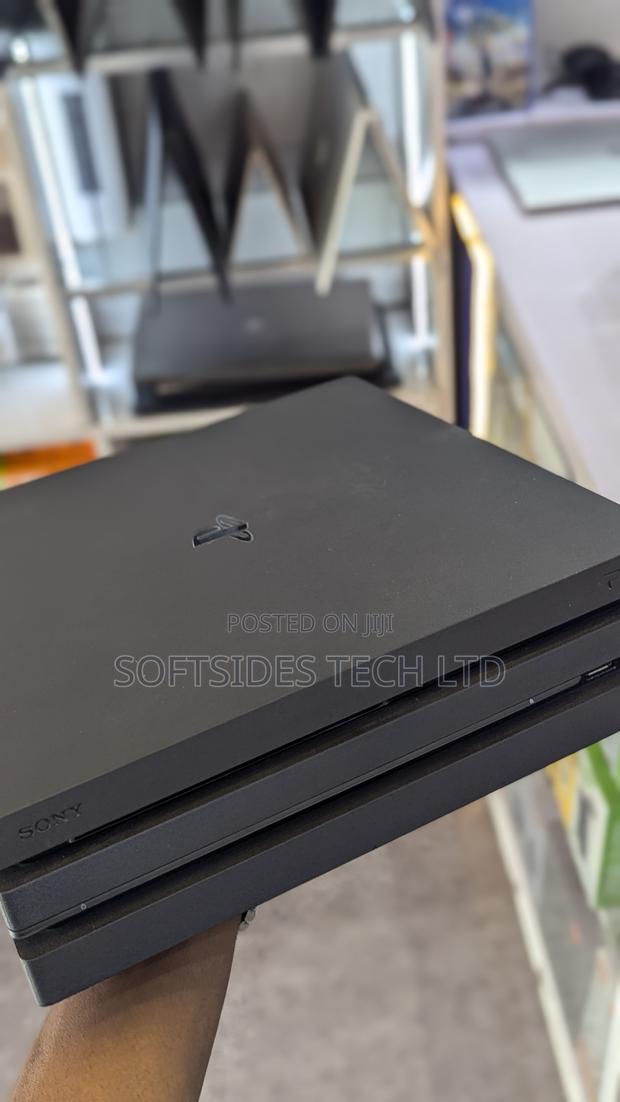 Playstation 4 Pro Video Game Console From Home photo 4