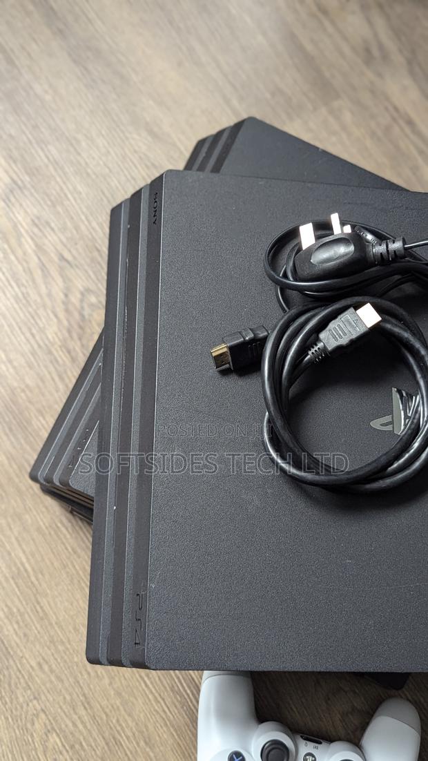 Ps4 Pro: 4k Hdr, Controller & Cables, Reset - Good Now! photo 7