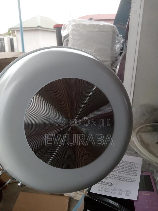 28cm Non Stick Wok With Glass Cover photo 5