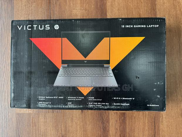 New Laptop HP Victus 15 16GB AMD Ryzen 5 SSD 512GB · Photo 3