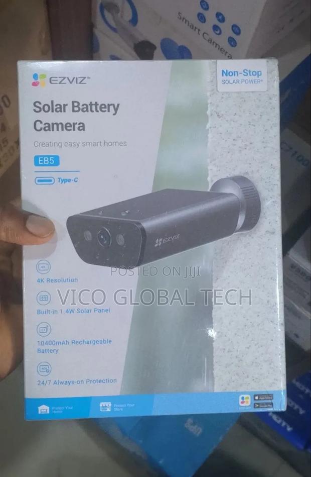 Ezviz Eb5 Wireless Outdoor Security Camera With Solar Power · Photo 1
