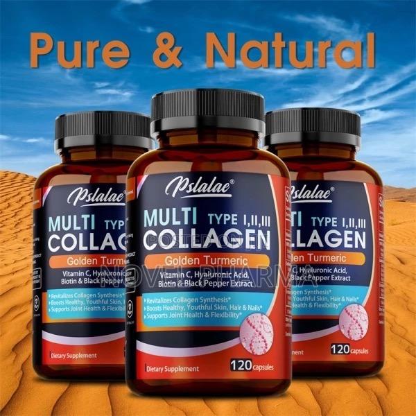 Multi Collagen Peptides Type I, Ii,Iii - 60caps photo 2