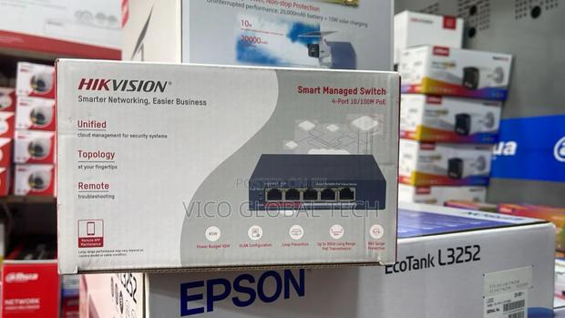 Hikvision 4port Poe Managed · Photo 1