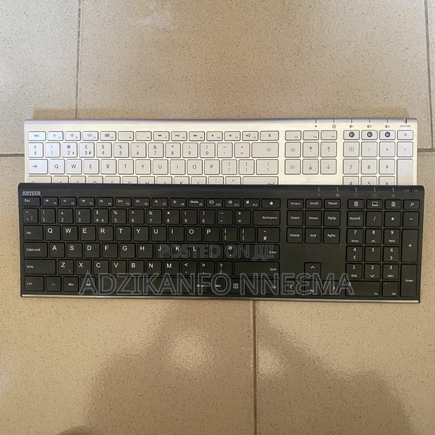 Wireless Rechargeable Ultra Slim Full Size Keyboard
