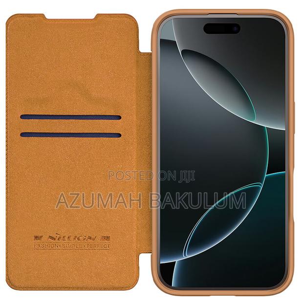 iPhone 16 Pro Max / 16 Pro Nillkin Qin Prop Leather photo 5