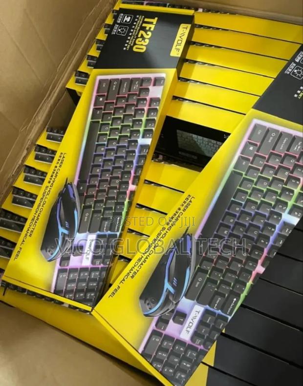 T-Wolf Tf230 Gaming Keyboard and Mouse · Photo 1