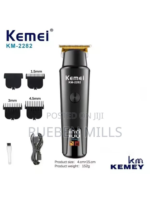 Kemei Km-2282 Premium Men's Beard Trimmer Barbering Machine · Photo 3