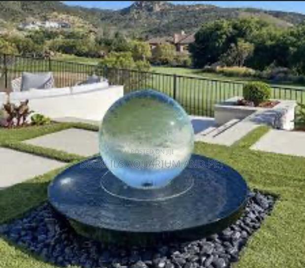 Glass Ball Water Fountain ( Spiral Fountain) · Photo 2
