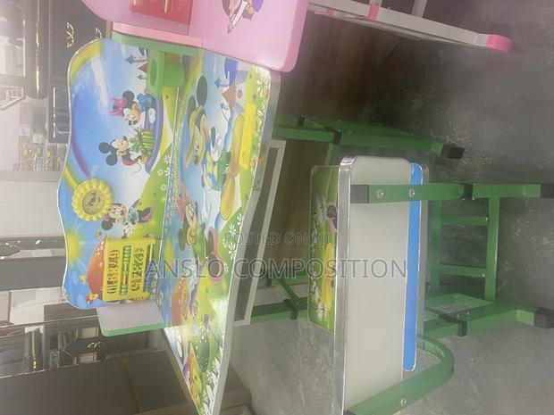 Adorable Kids Designed Study Chair an Table photo 3