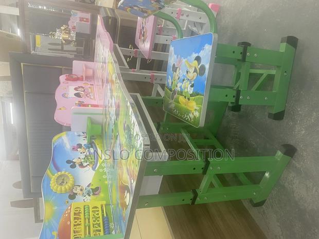 Adorable Kids Designed Study Chair an Table photo 2