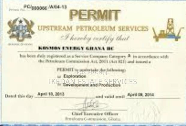 Petroleum BDC and Omc License Available for Sale · Photo 2