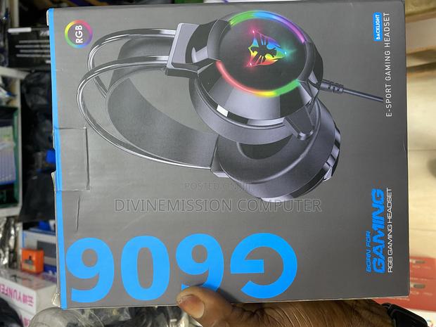 G606 RGB Gaming Headset/Headphones Backlight photo 5