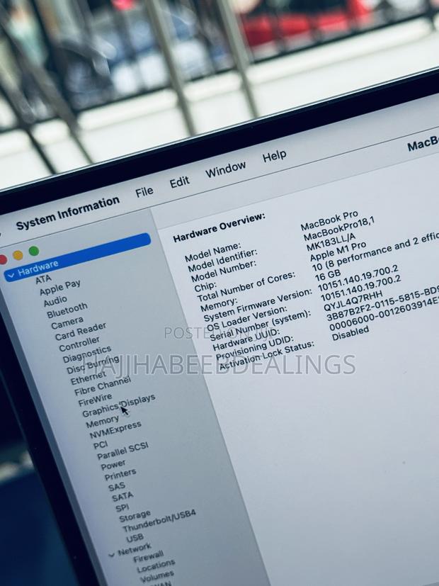 Laptop Apple MacBook Pro 2021 M1 16GB Apple M1 Pro SSD 512GB photo 5
