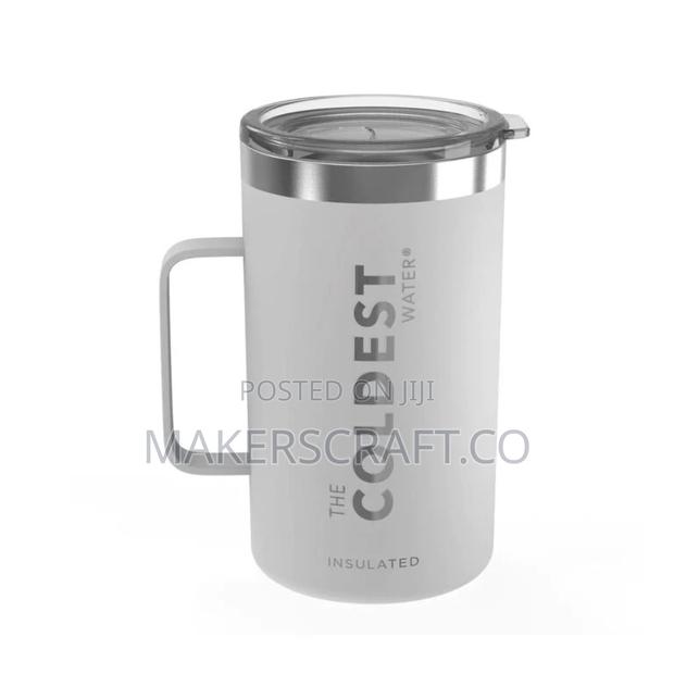 Stainless Steel Coffee Mug With Handle 20oz photo 2