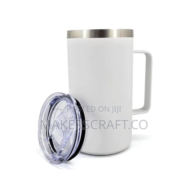 Stainless Steel Coffee Mug With Handle 20oz